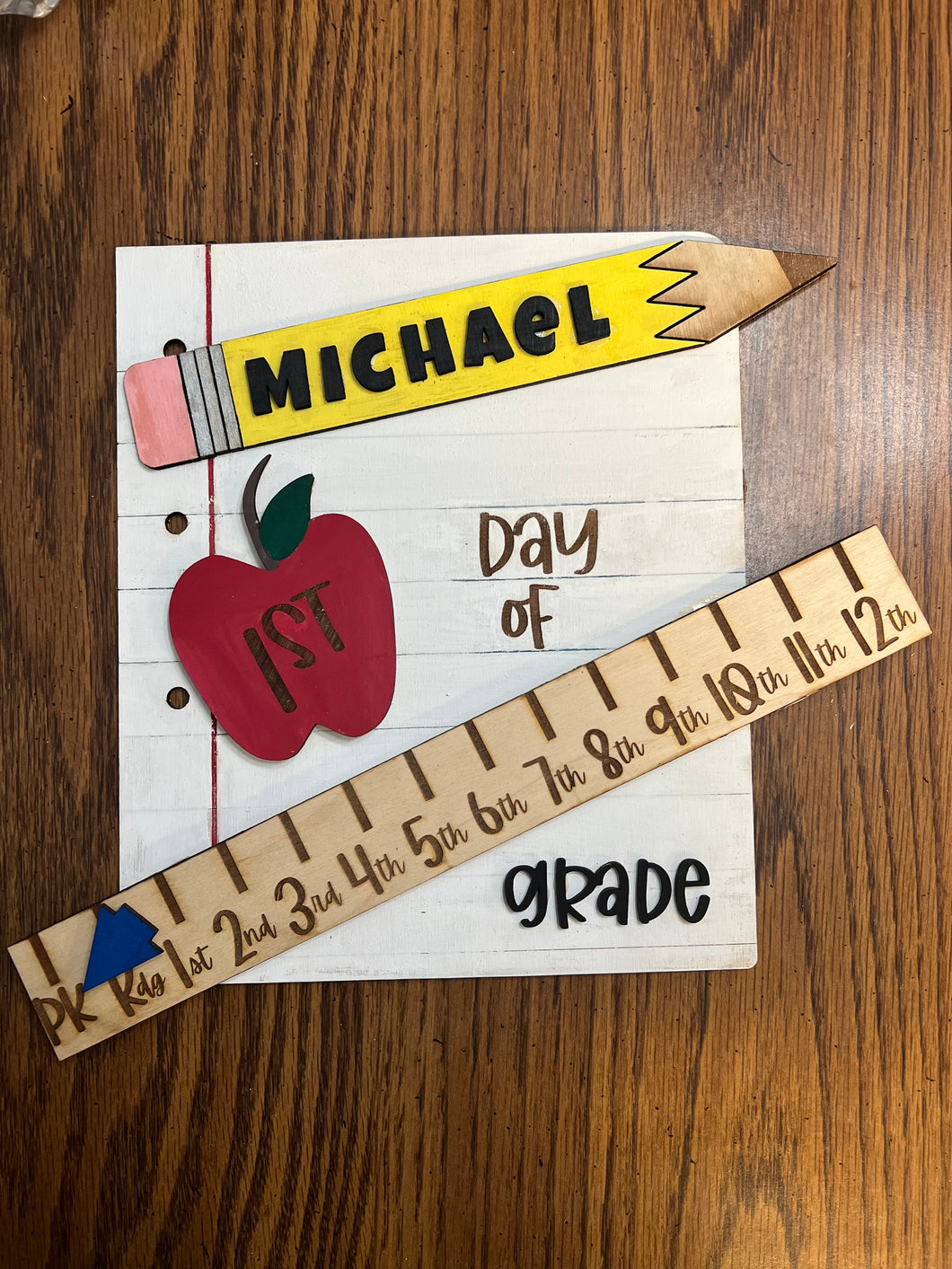 Add On Pencil for Back to School Sign